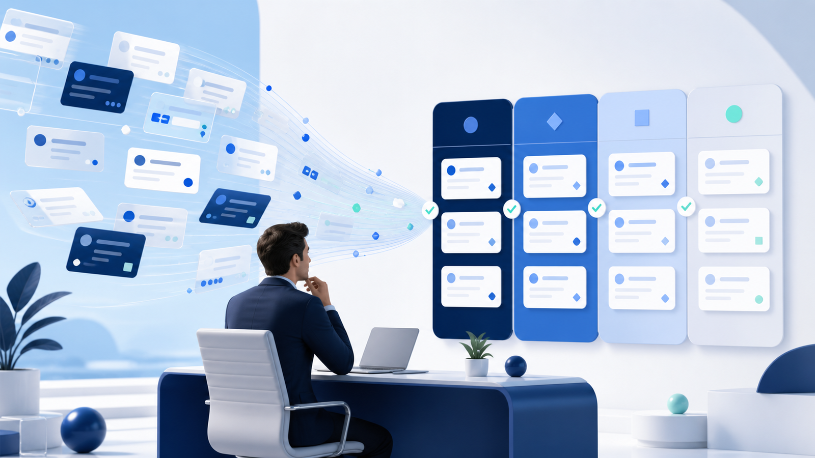 Інтерфейс MyDeal CRM для роботи з лідами агентства нерухомості